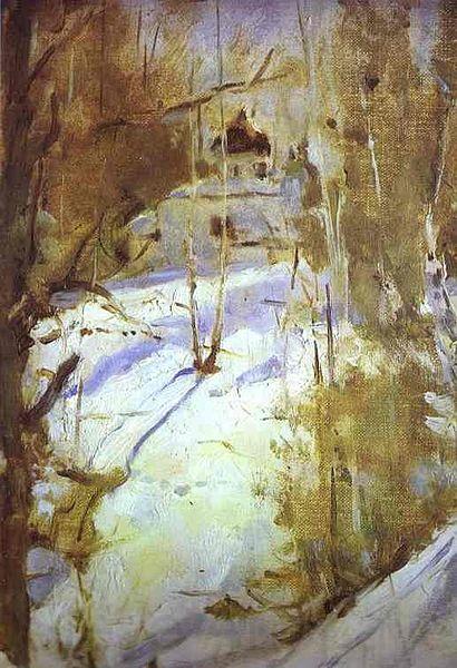 Valentin Serov Winter in Abramtsevo Spain oil painting art